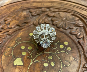 AMERICAN DIAMOND (AD) COCKTAIL RING