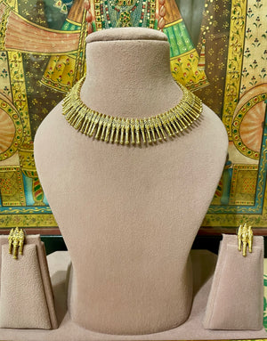 TRADITIONAL SOUTH INDIAN TRIBAL NECKLACE SET