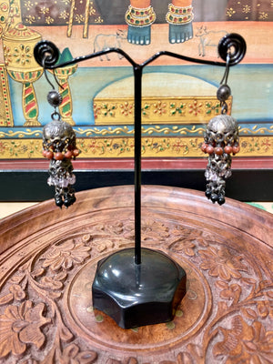 PURE SILVER DESIGNER DANGLER EARRINGS